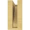 Ekena Millwork 3"W x 6"D x 6"H Classic Burlington Rough Cedar Woodgrain TimberThane Corbel, Primed Tan CORUR03X06X06BURRCPR - alternate 2